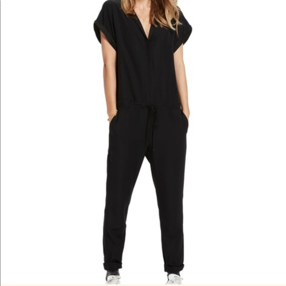 Scotch & Soda V-neck Jumpsuit with insert pockets